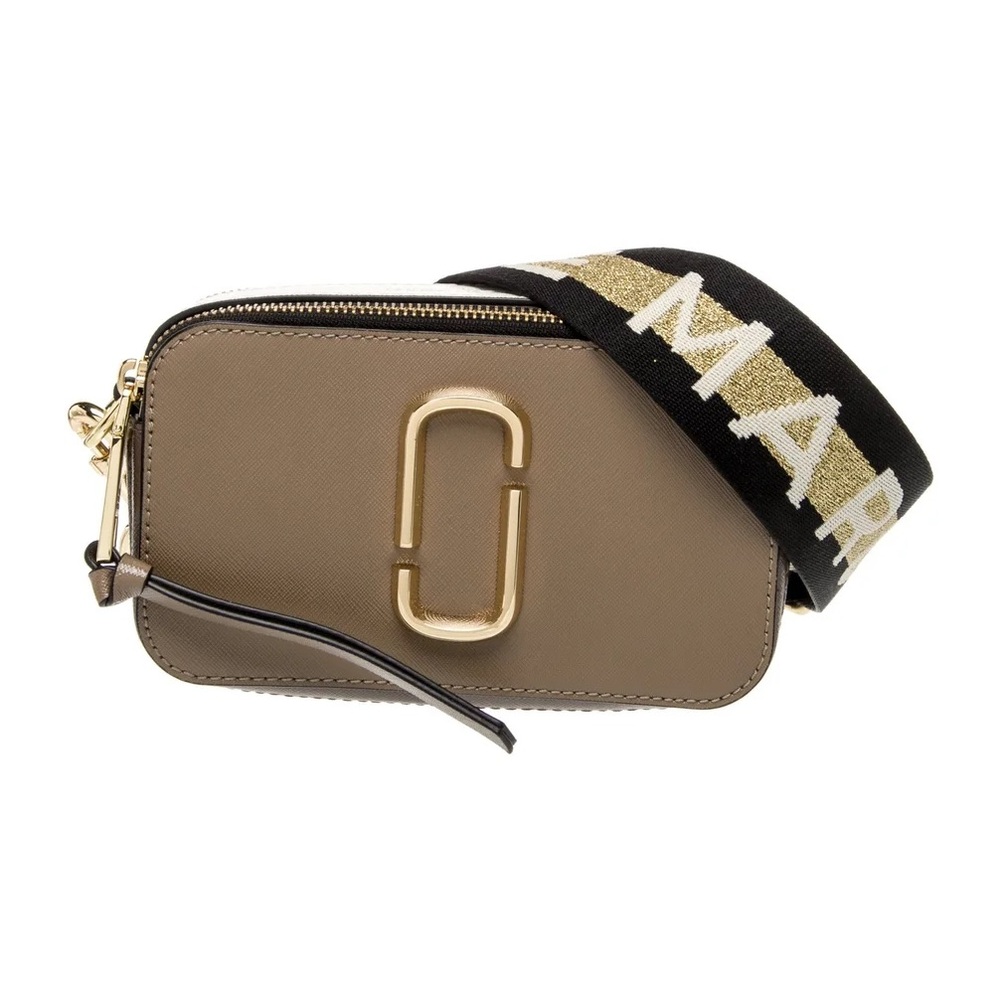 NWT. Marc Jacobs Snapshot Crossbody Bag with Gold Accents